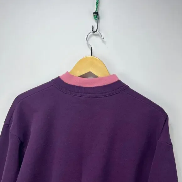 Vintage 90s Flowers Grandma Morning Sun Sweatshirt Large - Picture 10 of 12